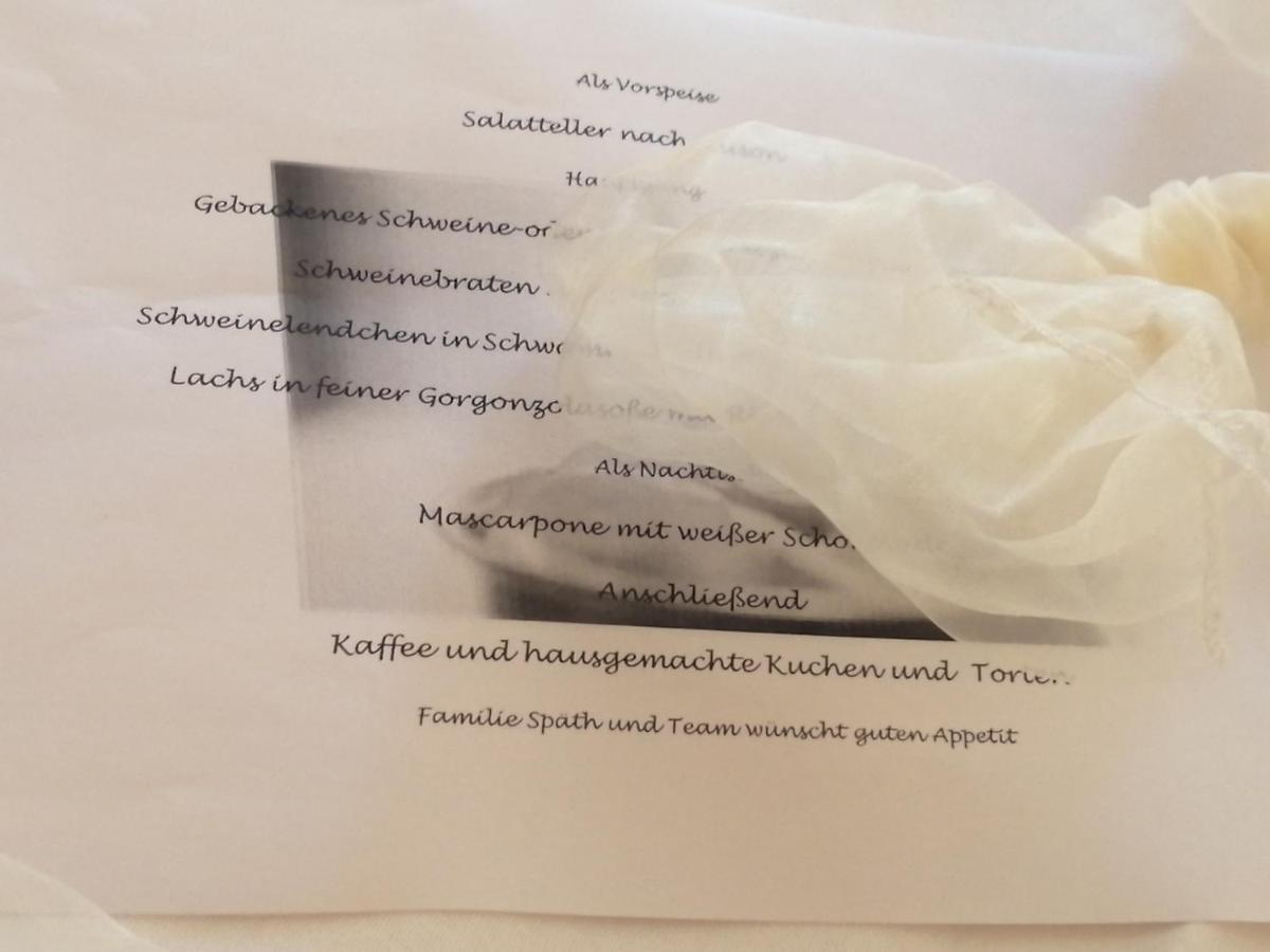 Gasthaus Zum Spaeth Englmannsberg Eksteriør billede